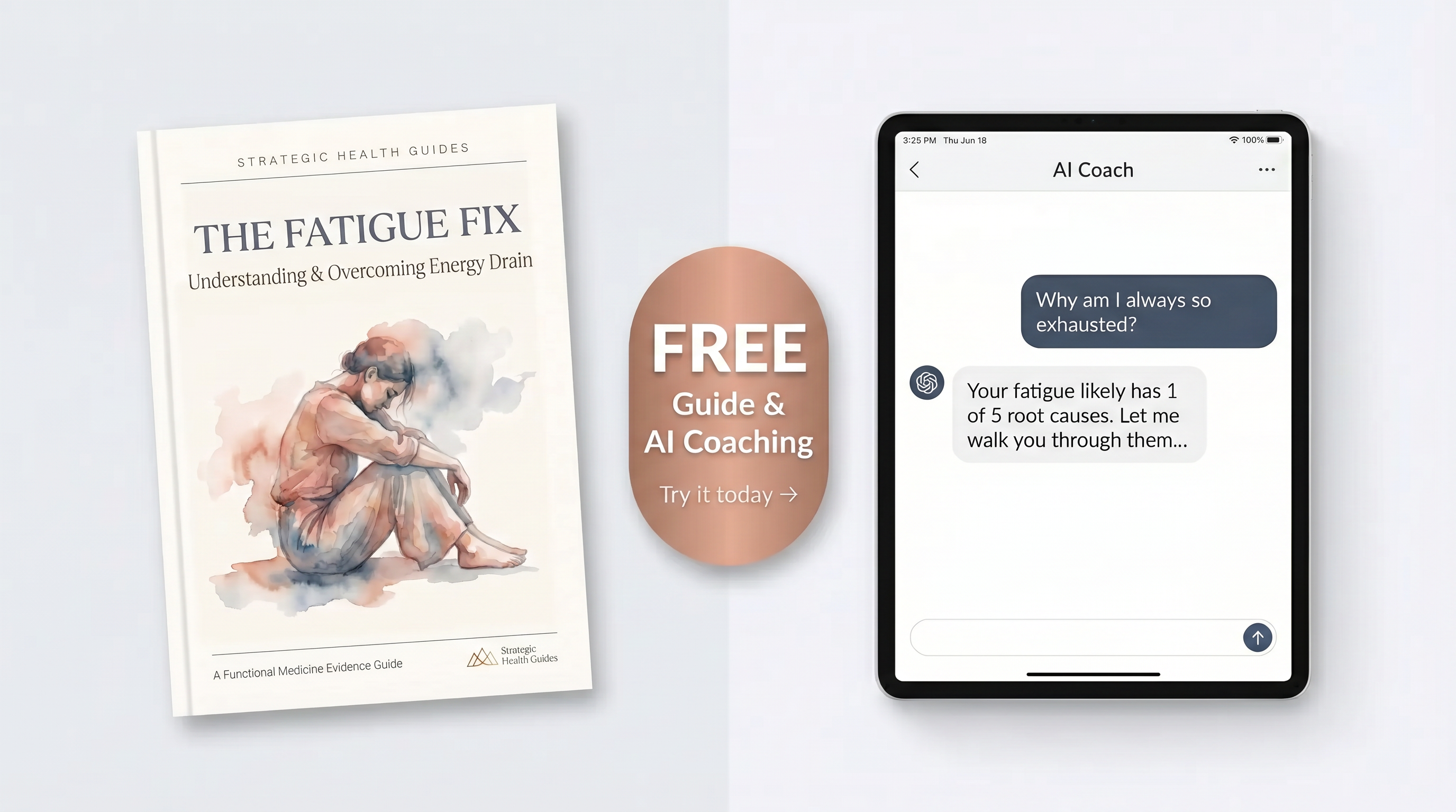 Free Guide: The Fatigue Fix + AI Coaching